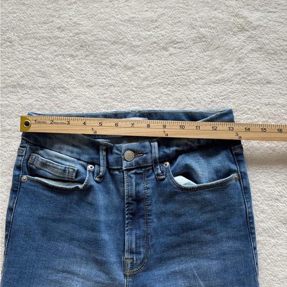 Good American Women’s Good Legs Light Wash High Rise Stretch Jeans Size 6-12 - Picture 10 of 11